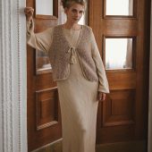 Handmade Merino Alpaca Wool Vest: Sleeveless Knit Gilet